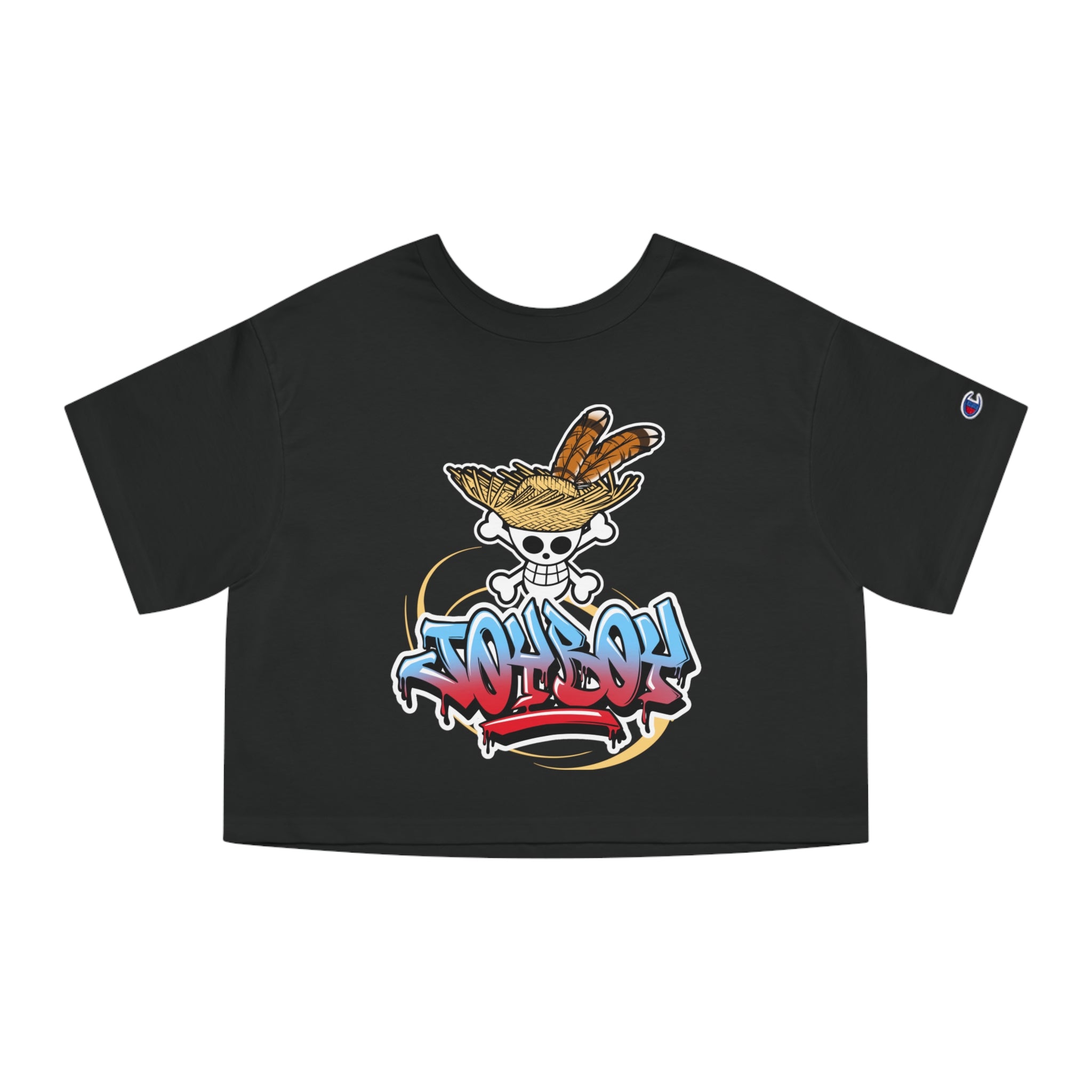 J0YB0Y Cropped T-Shirt – Graffiti Streetwear