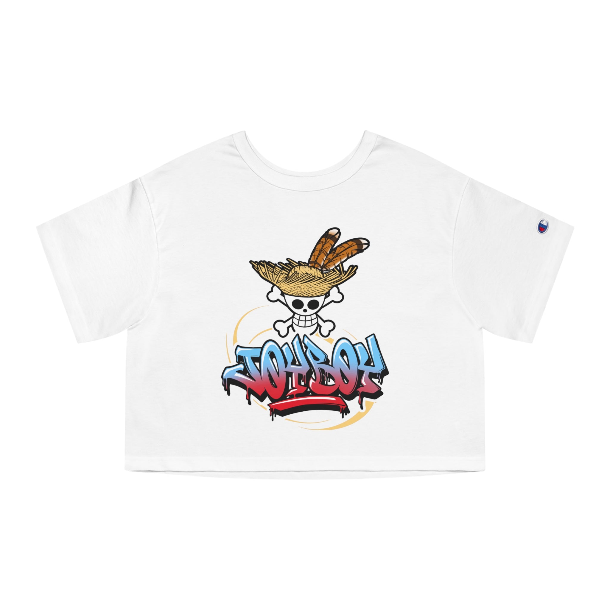 J0YB0Y Cropped T-Shirt – Graffiti Streetwear