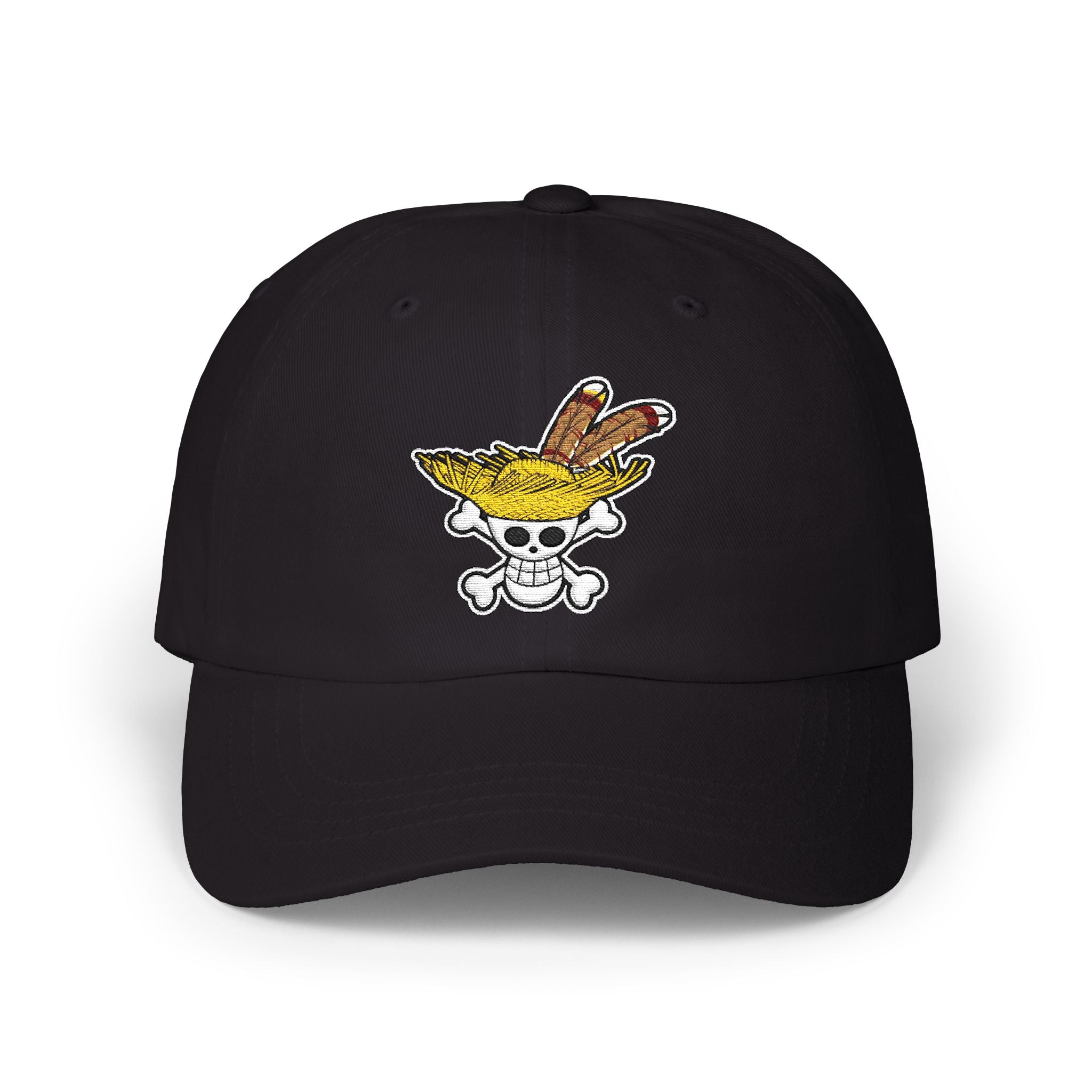 Jolly Roger Dad Cap — Embroidered Pirate Baseball Hat